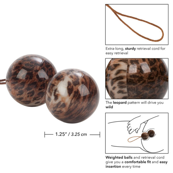 The Leopard Duotone Balls Animal Print - Image 3