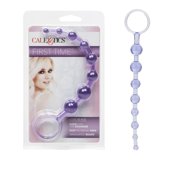First Time Love Beads Purple