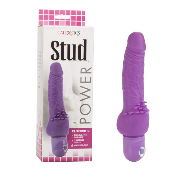 Power Stud Cliterrific Purple