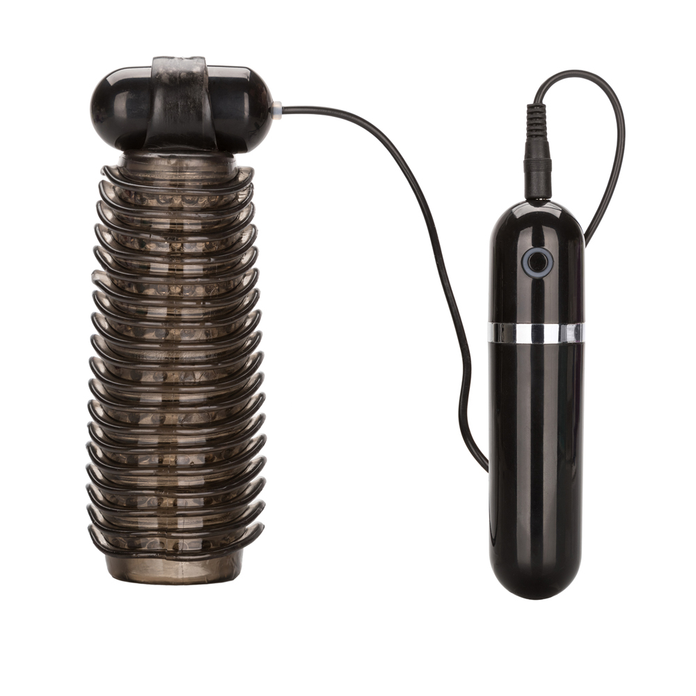 Colt 10-Function Vibrating Stroker Smoke 2 Colt 10-Function Vibrating Stroker Smoke - Image 2