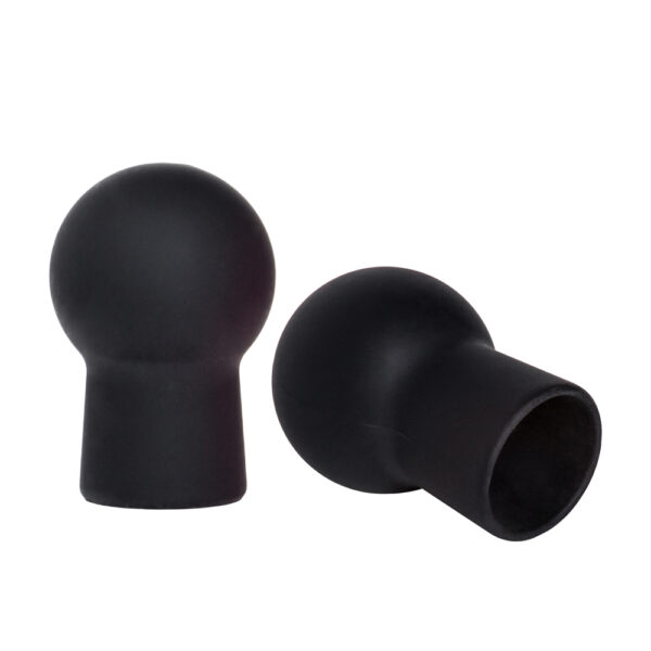 Nipple Play Silicone Advanced Nipple Suckers Black - Image 2