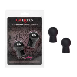 Nipple Play Silicone Advanced Nipple Suckers Black