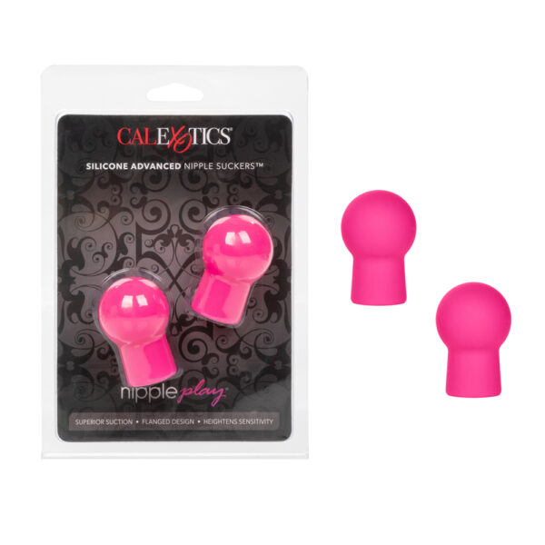 Nipple Play Silicone Advanced Nipple Suckers Pink