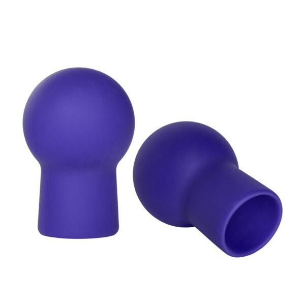 Nipple Play Silicone Advanced Nipple Suckers Purple - Image 2