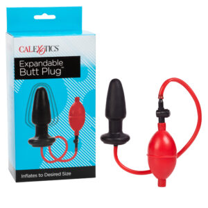 Expandable Butt Plug Black