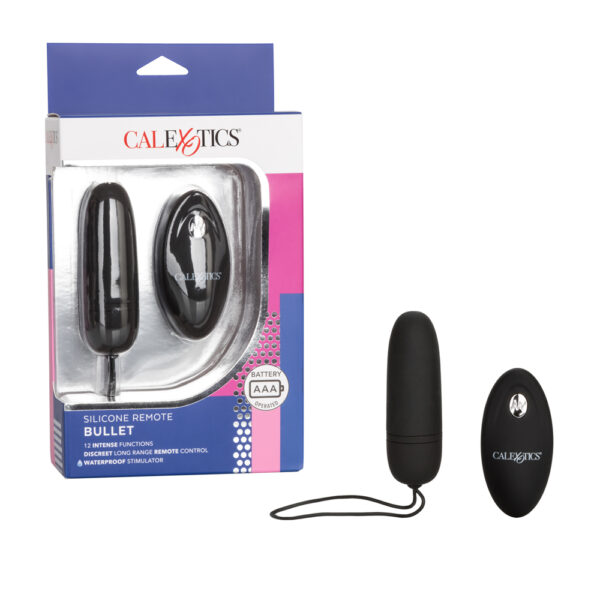 Silicone Remote Bullet Black