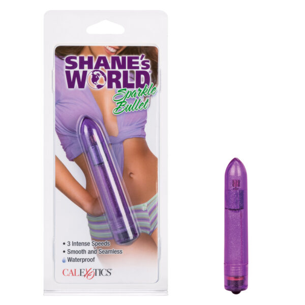 Shane's World Sparkle Bullet Purple