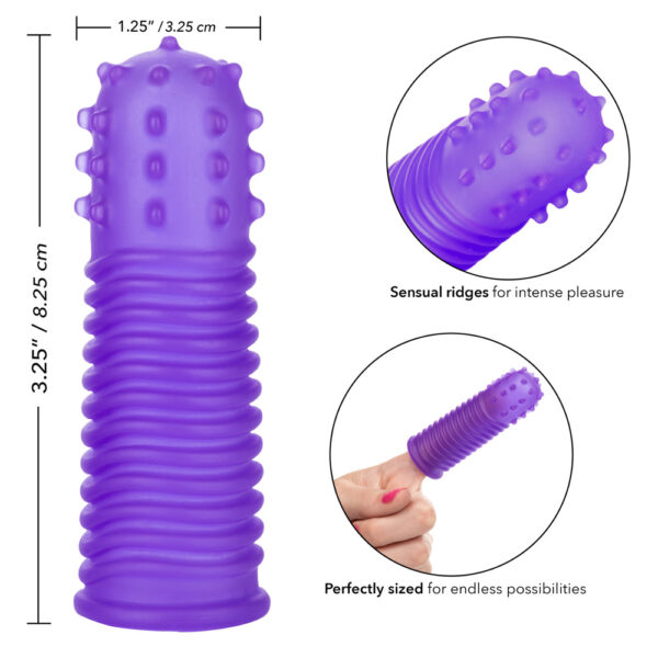 Intimate Play Finger Tingler Purple - Image 3