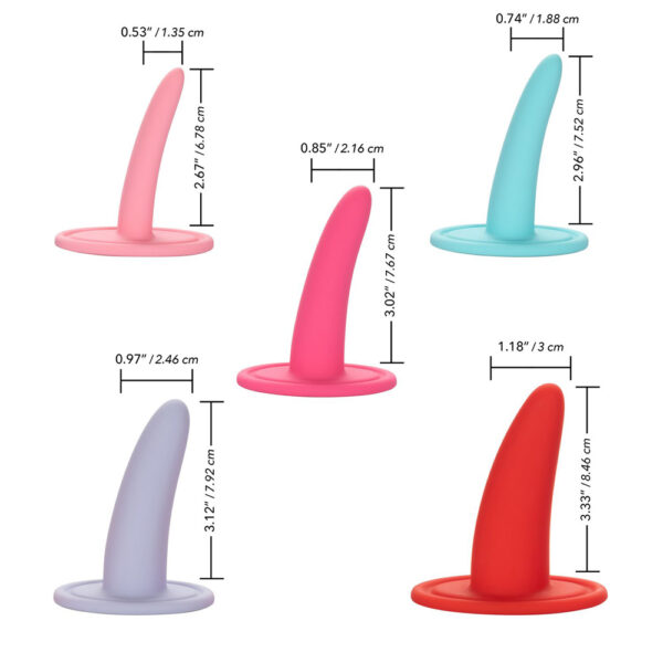 She-Ology 5Pc Wearable Vaginal Dilator Set - Image 3