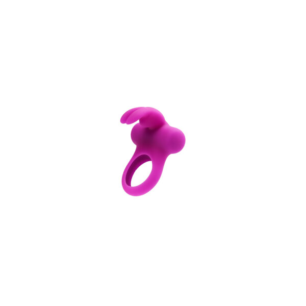 Frisky Bunny Vibrating Ring - Perfectly Purple - Image 2