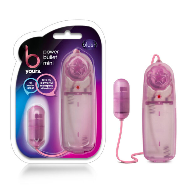 B Yours Power Bullet Mini Frosted Pink