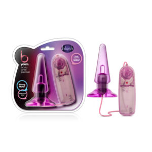 B Yours Basic Anal Pleaser Vibrating Pink