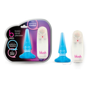 B Yours Basic Anal Pleaser Vibrating Blue