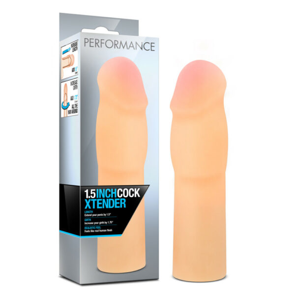 Performance 1.5" Cock Xtender Beige
