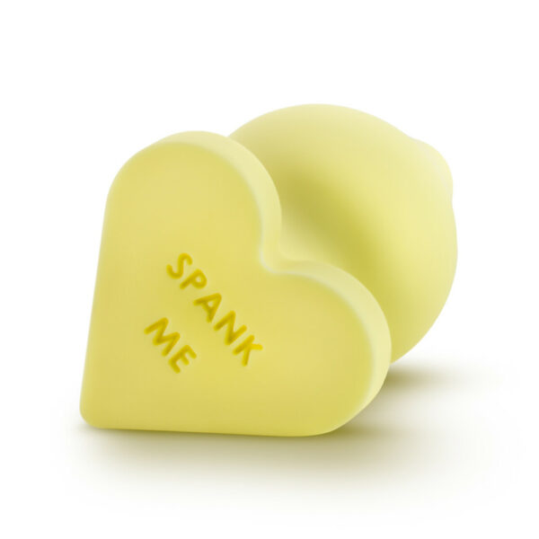 Play With Me Naughty Candy Heart Spank Me Yellow - Image 3