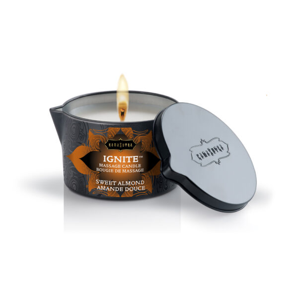 Massage Candle Sweet Almond 6 oz. - Image 2
