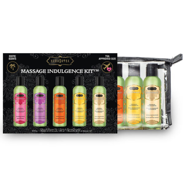 Kamasutra Massage Indulgence Kit Natural - Image 3