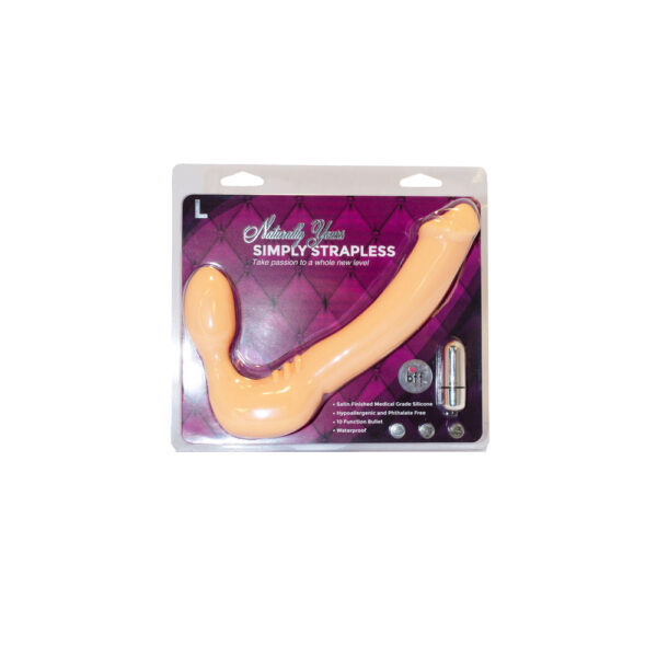 Simply Strapless Large Vanilla