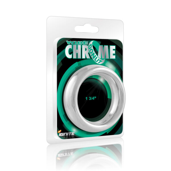 Wide Chrome Donut -1.75"