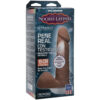 Noches Latinas - ULTRASKYN Pene Real Con Testiculos Base Con Vac-U-Lock Copa De Succion - 6" Caramel