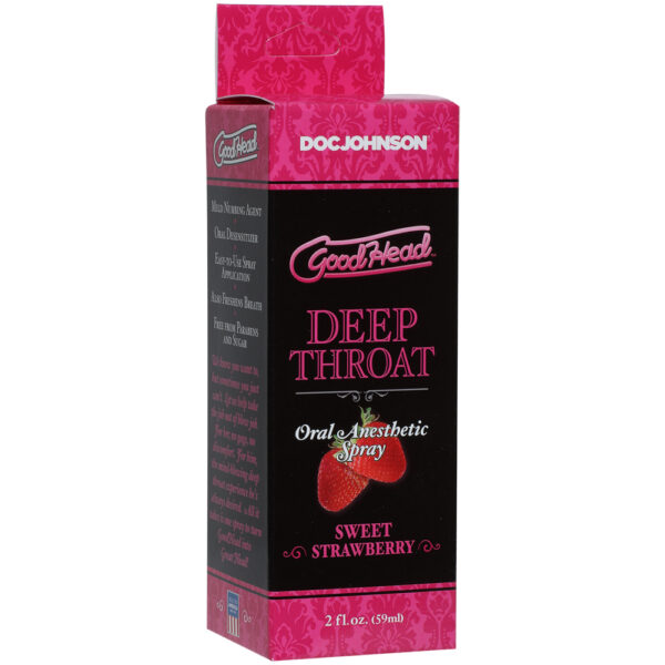 Goodhead - Deep Throat Spray - Sweet Strawberry