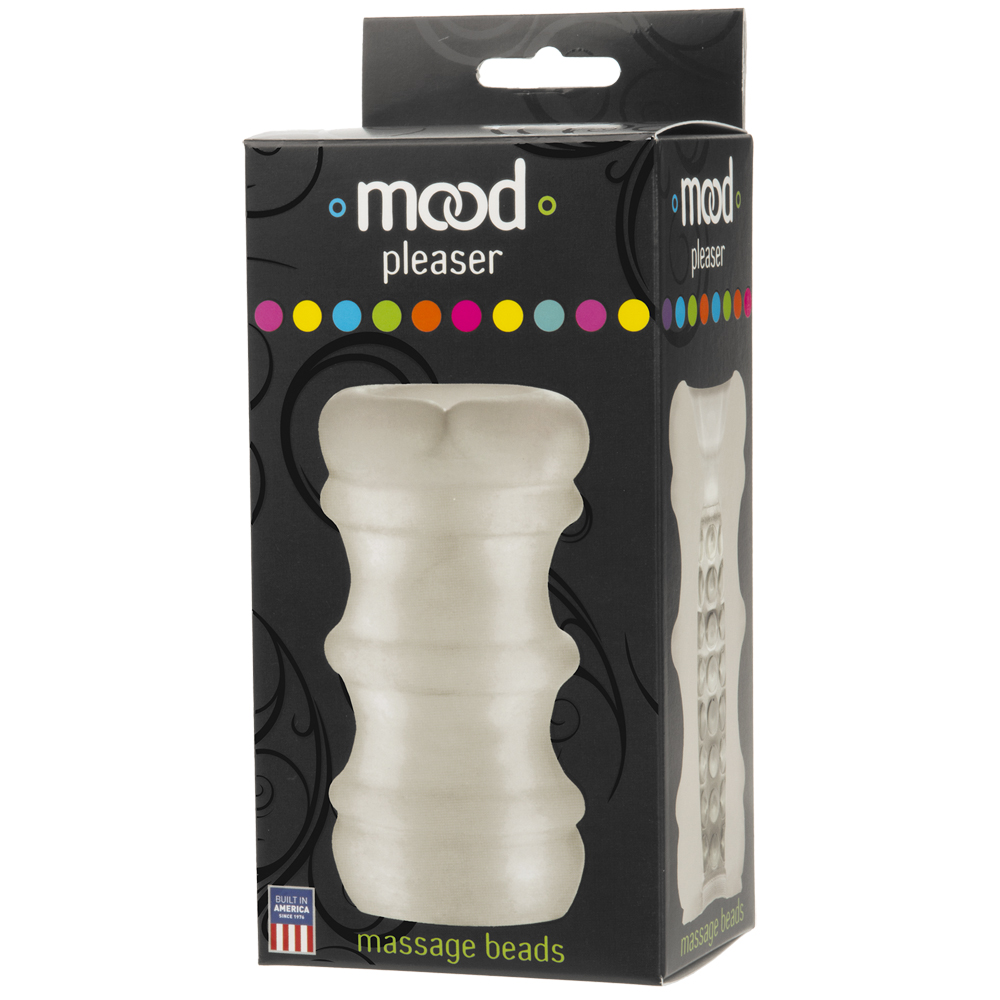 Mood - ULTRASKYN Stroker - Pleaser - Massage Beads Frost 1 Mood - ULTRASKYN Stroker - Pleaser - Massage Beads Frost