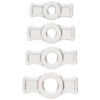 Titanmen Cock Ring Set Clear - Image 2