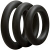 Optimale – 3 C-Ring Set – Thick Black - Image 2