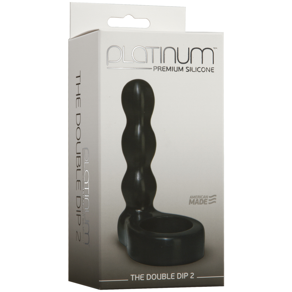 Platinum Premium Silicone The Double Dip 2 Black 1 Platinum Premium Silicone The Double Dip 2 Black