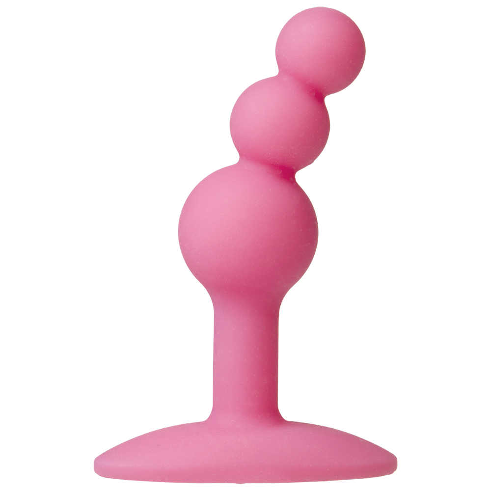 Platinum Premium Silicone - The Minis - Bubble - Medium Pink 2 Platinum Premium Silicone - The Minis - Bubble - Medium Pink - Image 2
