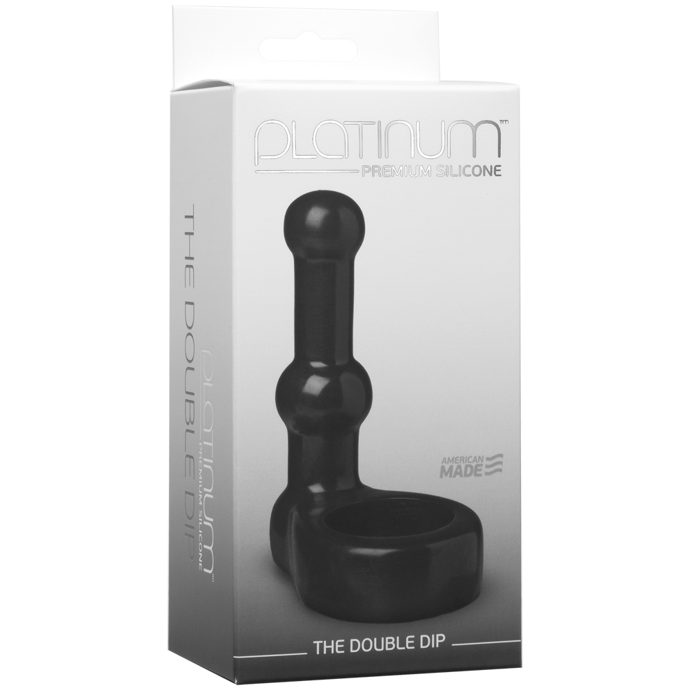 Platinum Premium Silicone - The Double Dip Black 1 Platinum Premium Silicone - The Double Dip Black