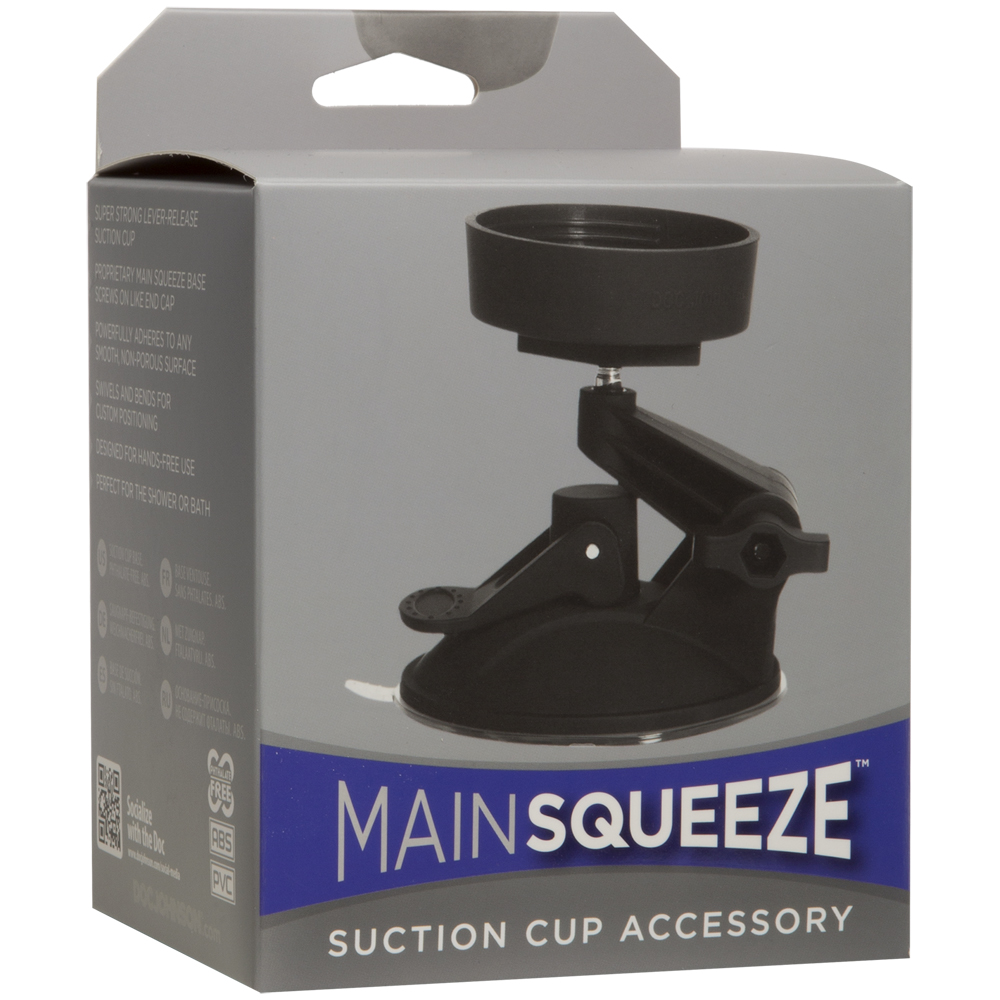 Main Squeeze Suction Cup Accessory Black 1 Main Squeeze Suction Cup Accessory Black