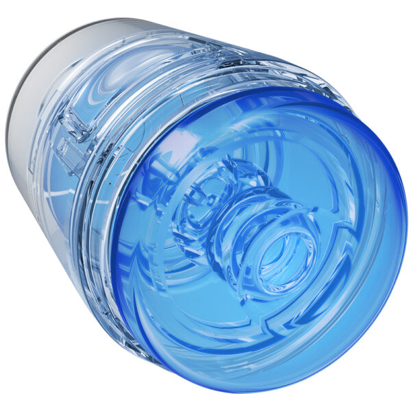 Main Squeeze Pop-Off Optix ULTRASKYN Compact Stroker Crystal Blue - Image 2