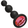 Booty Bling Jeweled Wearable Silicone Beads Pink - Image 3