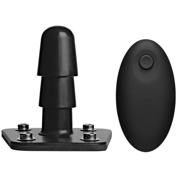 Vac-U-Lock Vibrating Plug With Wireless Remote Black - Image 2