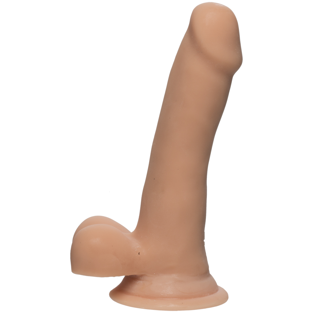 The D Slim D 6.5" With Balls Ultraskyn Vanilla 2 The D Slim D 6.5" With Balls Ultraskyn Vanilla - Image 2