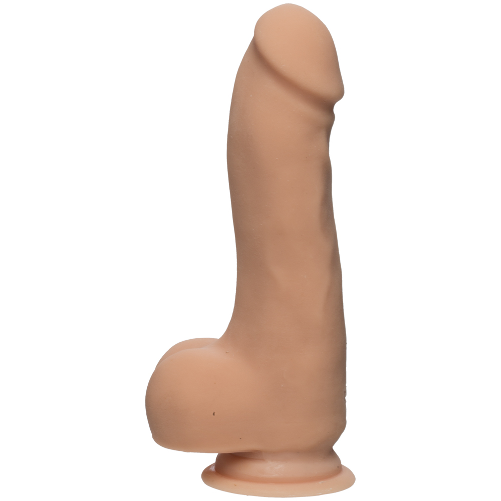 The D Master D 7.5" With Balls Ultraskyn Vanilla 2 The D Master D 7.5" With Balls Ultraskyn Vanilla - Image 2