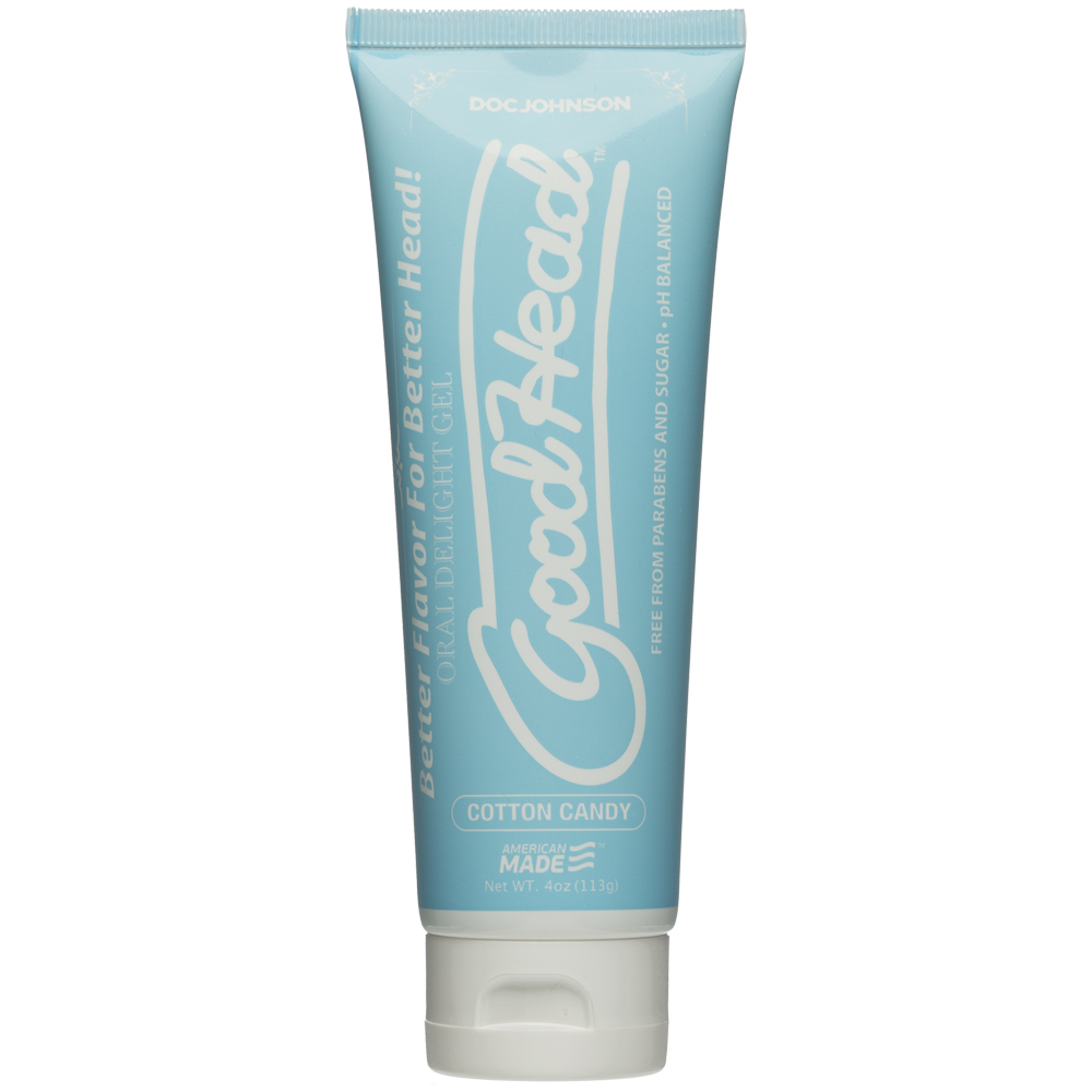 Goodhead Oral Delight Gel Cotton Candy 4 oz. Tube 2 Goodhead Oral Delight Gel Cotton Candy 4 oz. Tube - Image 2