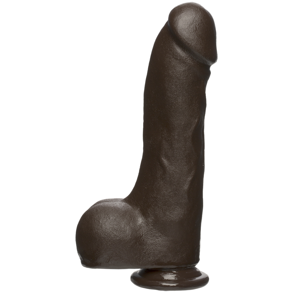 The D Master D 10.5" With Balls Firmskyn Chocolate 2 The D Master D 10.5" With Balls Firmskyn Chocolate - Image 2