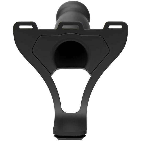 Body Extensions Be Ready 4-Piece Set Silicone Harness with 7" Bulbed / 7.5" Slim / 8" Large Dong Black - Image 3