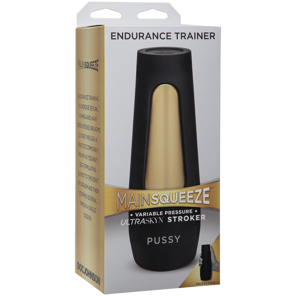 Main Squeeze Endurance Trainer Ultraskyn Stroker Pussy Vanilla 1 Main Squeeze Endurance Trainer Ultraskyn Stroker Pussy Vanilla