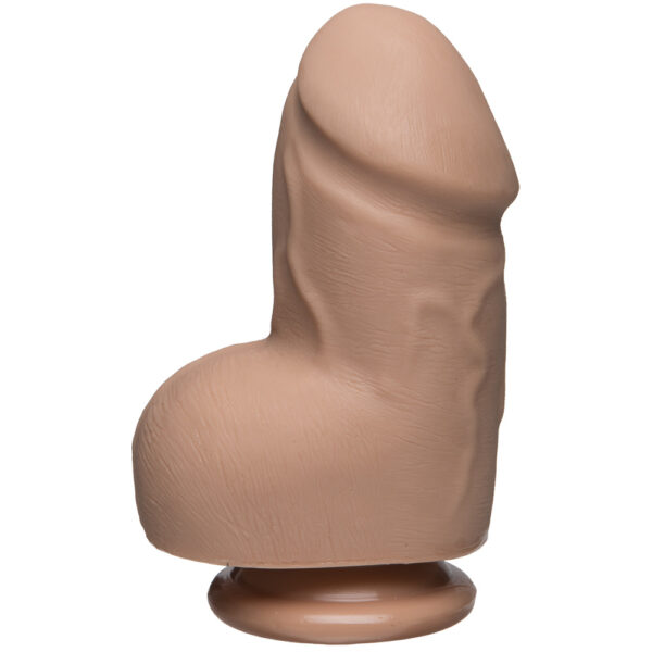 The D - Fat D 6" With Balls Firmskyn Vanilla - Image 2