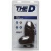 The D - Fat D 6" With Balls Firmskyn Chocolate