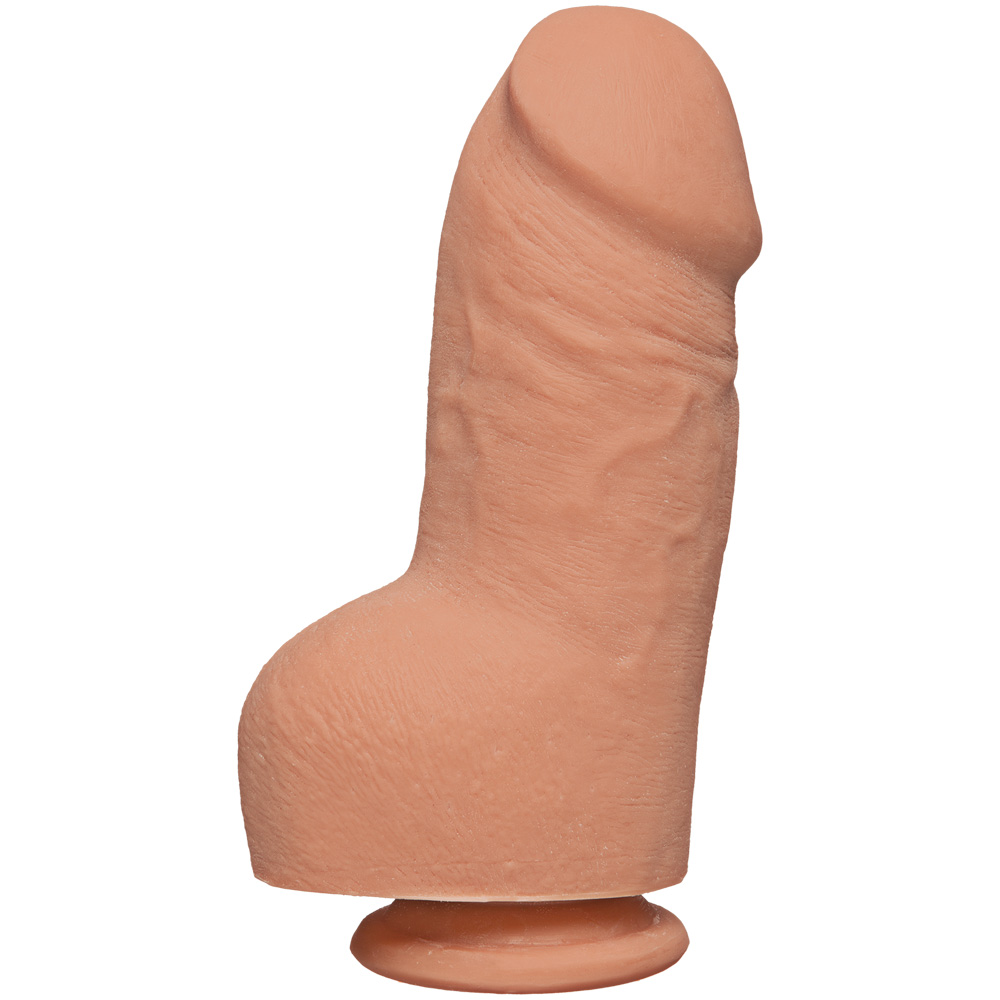 The D - Fat D 8" With Balls Ultraskyn Vanilla 2 The D - Fat D 8" With Balls Ultraskyn Vanilla - Image 2