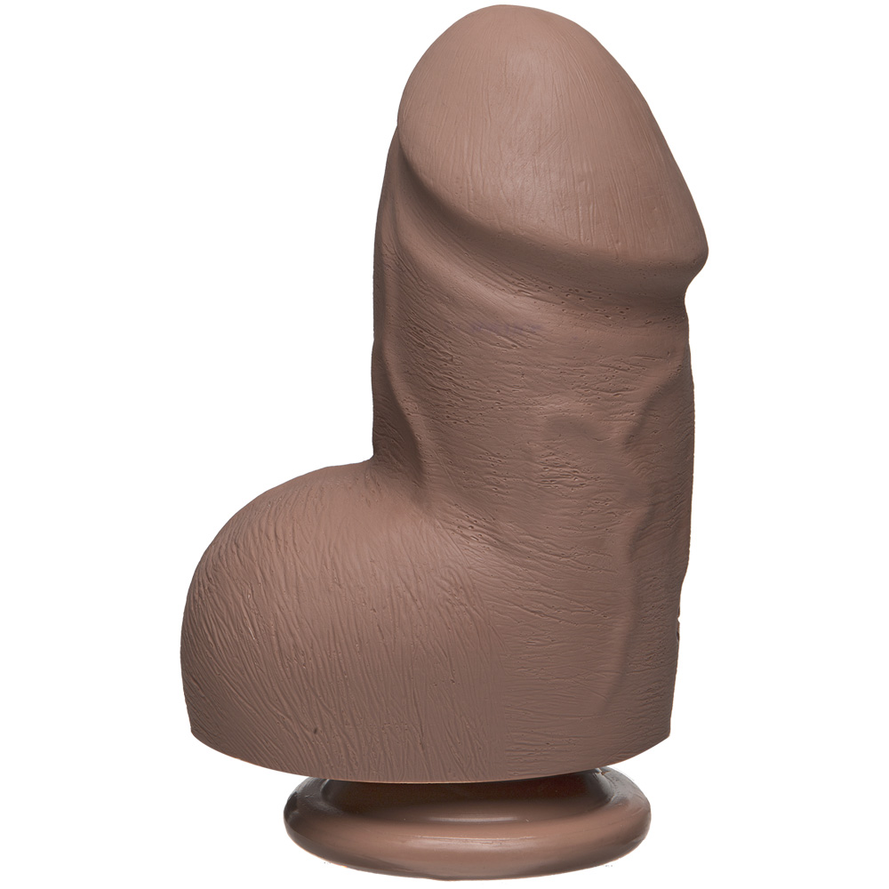 The D - Fat D 6" With Balls Ultraskyn Caramel 2 The D - Fat D 6" With Balls Ultraskyn Caramel - Image 2