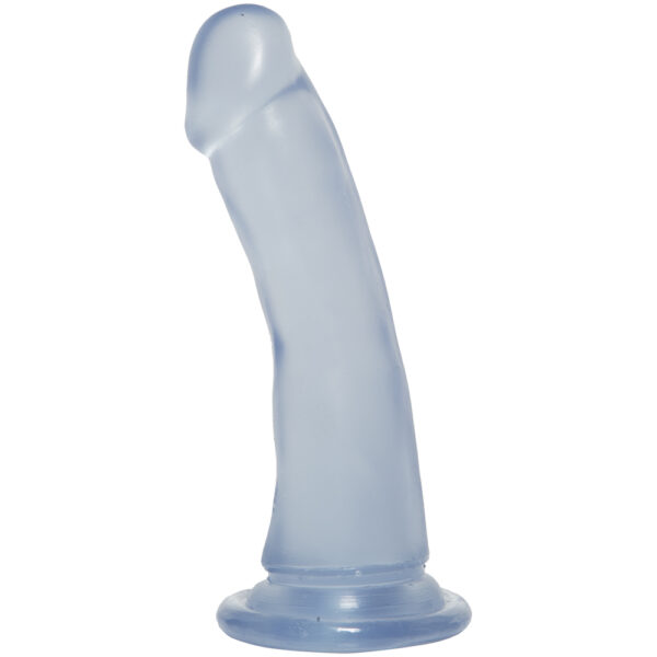 Crystal Jellies Slim Dong 6.5" Clear - Image 2