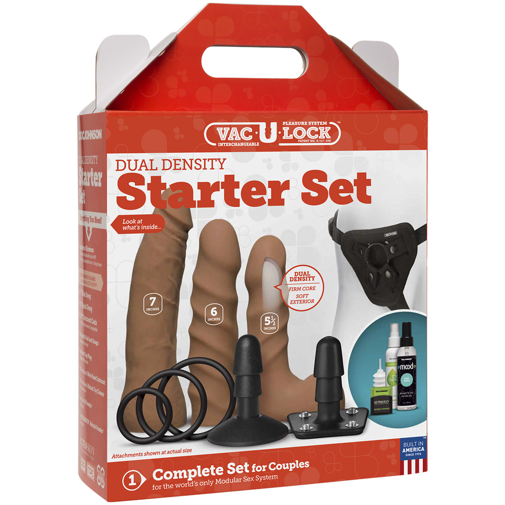 Vac-U-Lock Dual Density Starter Set Caramel 1 Vac-U-Lock Dual Density Starter Set Caramel