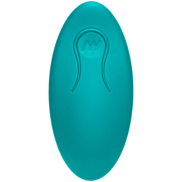 A-Play Rimmer Experienced Rechargeable Silicone Anal Plug With Remote Teal - Image 3