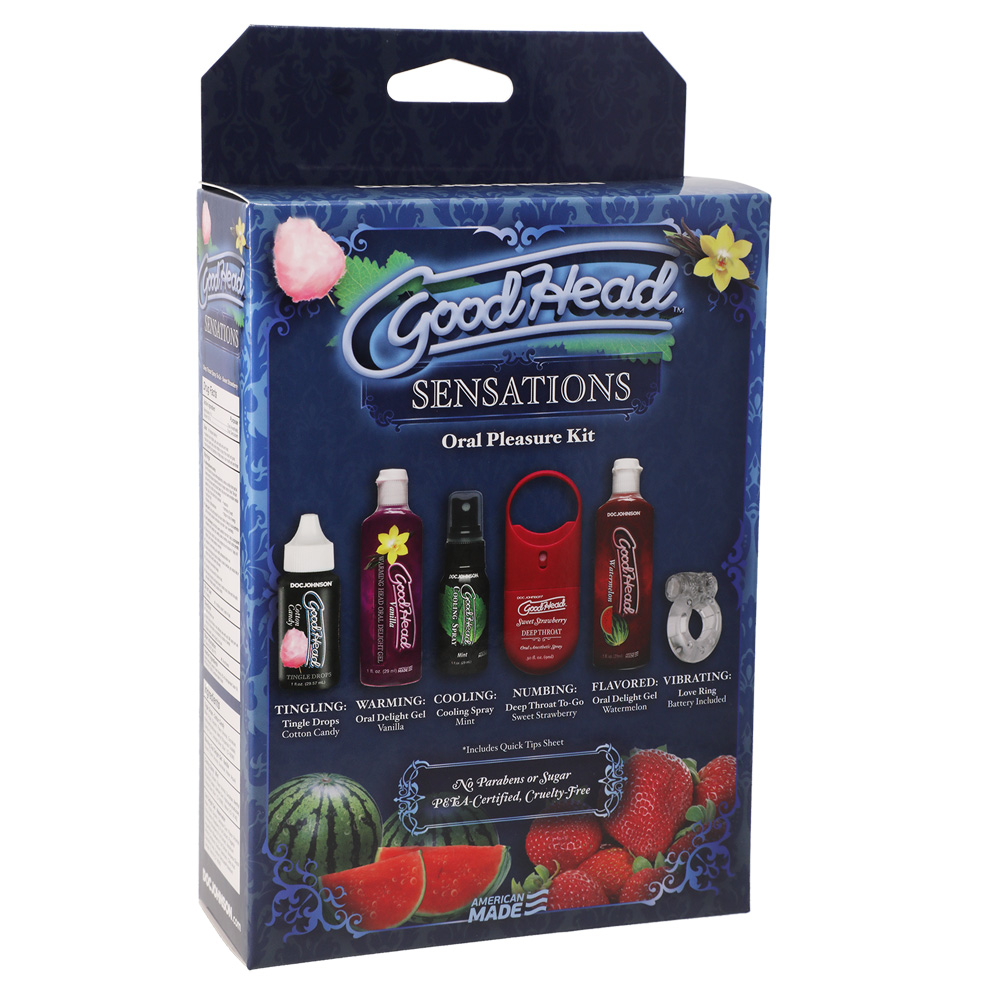 Goodhead Sensations Kit 6 Pack 1 Goodhead Sensations Kit 6 Pack