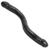 Double Header Dong - 18" - Smooth Black - Image 3